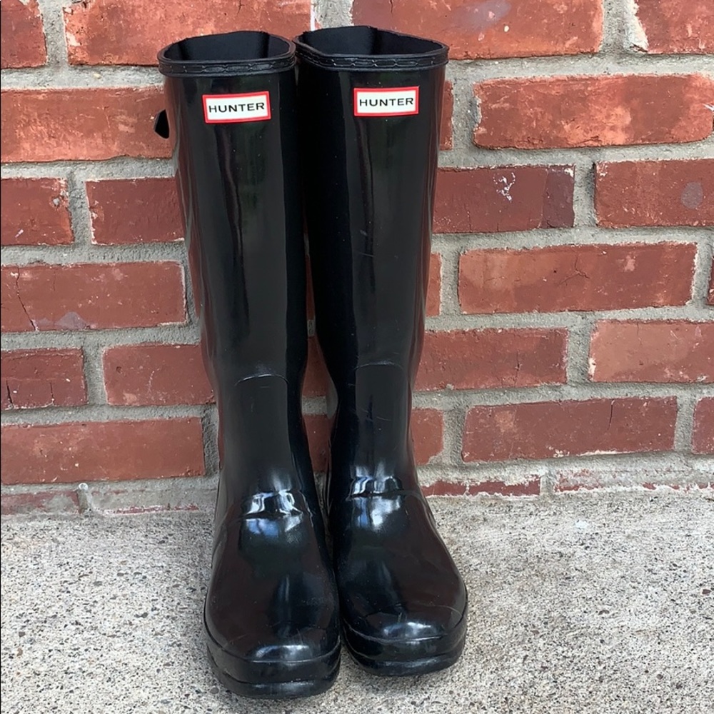 Hunter boots tall size 9 woman’s